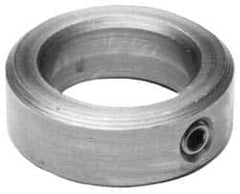 Climax Metal Products - 1-7/8" Bore, Stainless Steel, Set Screw Shaft Collar - 2-3/4" Outside Diam, 7/8" Wide - Strong Tooling