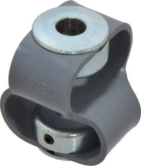 Huco - 3/8" Max Bore Diam, Flexible Flex P Double Loop Coupling - 48mm OD, Polyurethane - Strong Tooling