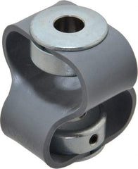 Huco - 7/16" Max Bore Diam, Flexible Flex P Double Loop Coupling - 48mm OD, Polyurethane - Strong Tooling