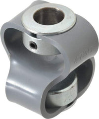 Huco - 5/8" Max Bore Diam, Flexible Flex P Double Loop Coupling - 54mm OD, Polyurethane - Strong Tooling