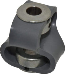 Huco - 5/8" Max Bore Diam, Flexible Flex P Double Loop Coupling - 56mm OD, Polyurethane - Strong Tooling