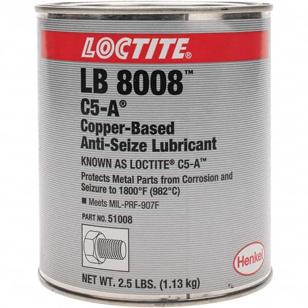 Loctite - 2.5 Lb Can Anti-Seize Lubricant - Copper, 1,800°F - Strong Tooling