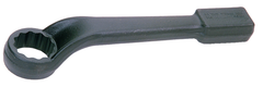 2-3/16" x 13-9/16" OAL-12 Point-Black Oxide-Offset Striking Wrench - Strong Tooling