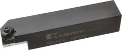 Kennametal - Internal/External Thread, Right Hand Cut, 1" Shank Width x 1" Shank Height Indexable Threading Toolholder - 5" OAL, N.2L Insert Compatibility, NE Toolholder, Series Top Notch - Strong Tooling