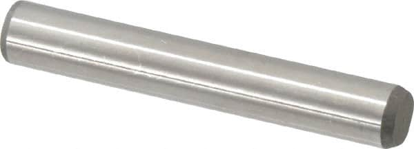 Made in USA - 5/16" Diam x 2" Pin Length 416 Stainless Steel Precision Dowel Pin - Passivated Finish, C 36-42 Hardness, 2 Beveled End - Strong Tooling