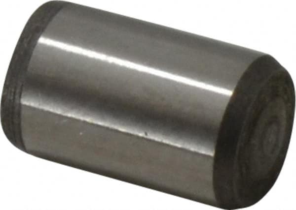 Made in USA - 5/16" Diam x 1/2" Pin Length 416 Stainless Steel Precision Dowel Pin - Passivated Finish, C 36-42 Hardness, 2 Beveled End - Strong Tooling