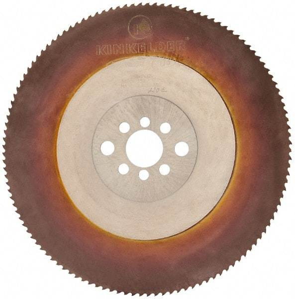 Kinkelder Saw - 250mm Blade Diam, 120 Teeth, High Speed Steel Cold Saw Blade - 32mm Arbor Hole Diam, 2mm Blade Thickness - Strong Tooling