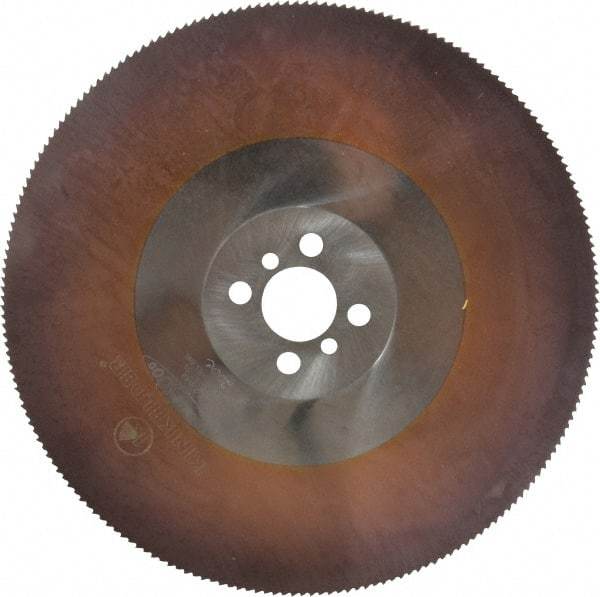 Kinkelder Saw - 315mm Blade Diam, 200 Teeth, High Speed Steel Cold Saw Blade - 40mm Arbor Hole Diam, 2.5mm Blade Thickness - Strong Tooling