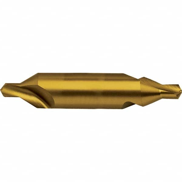 Guhring - Metric Plain Cut 60° Incl Angle High Speed Steel Combo Drill & Countersink - Strong Tooling