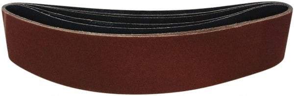 Tru-Maxx - 6" Wide x 89" OAL, 60 Grit, Aluminum Oxide Abrasive Belt - Aluminum Oxide, Coarse, Coated, X Weighted Cloth Backing, Dry - Strong Tooling