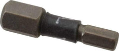 Wera - 4mm Hex Screwdriver Bit - 1/4" Drive, 1" OAL - Strong Tooling