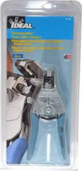 Ideal - RG-6 Max Capacity Automatic Wire Stripper - 7" OAL, Plastic Cushion Handle - Strong Tooling