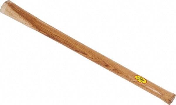 Made in USA - 36" Long Replacement Handle for Railroad/Clay Pick - 3" Eye Length x 2" Eye Width, Hickory, 5 Lb Capacity, Material Grade Type B - Strong Tooling