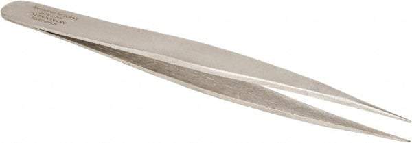 Aven - 4-3/4" OAL OO-SA Precision Tweezers - Straight, Fine Tips - Strong Tooling