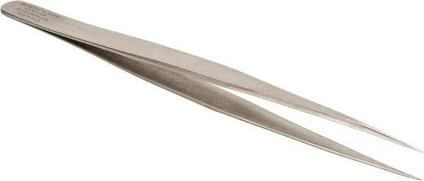 Aven - 5-5/16" OAL SS-SA Precision Tweezers - Straight, Extra Long & Narrow - Strong Tooling