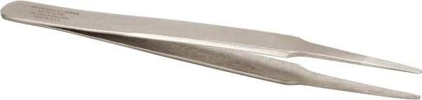 Aven - 4-1/2" OAL 2A-SA Precision Tweezers - Straight Round - Strong Tooling