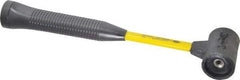 NUPLA - 1 Lb Head 1-1/2" Face Composite Nonmarring Hammer without Faces - Fiberglass Handle - Strong Tooling