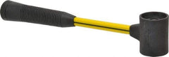 NUPLA - 2-1/4 Lb Head 2" Face Composite Nonmarring Hammer without Faces - Fiberglass Handle - Strong Tooling