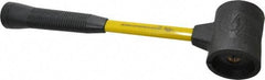 NUPLA - 2-1/2 Lb Head 2-1/2" Face Composite Nonmarring Hammer without Faces - Fiberglass Handle - Strong Tooling