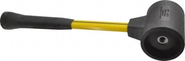 NUPLA - 6-1/2 Lb Head 3" Face Composite Nonmarring Hammer without Faces - Fiberglass Handle - Strong Tooling