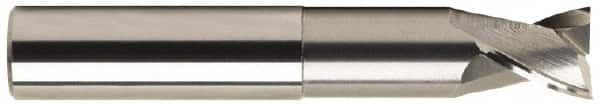 OSG - 1", 2 Flute, Single End, Solid Carbide, 0.12" Corner Radius End Mill - 6" OAL, 30° Helix, Right Hand Flute, 1" LOC, Right Hand Cut, 3-3/8" Extended Reach - Strong Tooling