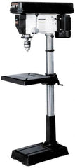 Jet - 20" Swing, Step Pulley Drill Press - 12 Speed, 1-1/2 hp, Single Phase - Strong Tooling