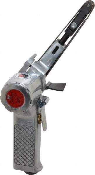 Universal Tool - 3/8 x 13 Inch, 16,000 RPM Air Belt Sander - 0.25 Hp, 1/4 NPT Inlet, 18 CFM Air Consumption - Strong Tooling