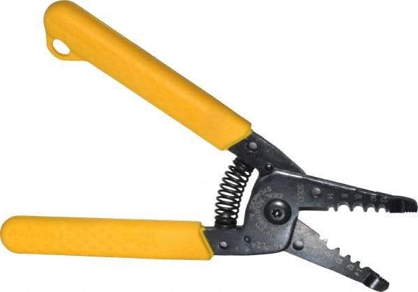 Ideal - 16 to 8 AWG Wire Stripper - 6 Inch Overall Length, 16 AWG Min, Plastic Cushion Handle - Strong Tooling