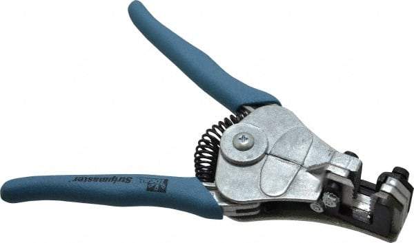 Ideal - 30 to 20 AWG Capacity Automatic Wire Stripper - 7" OAL, Plastic Cushion Handle - Strong Tooling