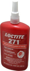 Loctite - 250 mL Bottle, Red, High Strength Liquid Threadlocker - Series 271, 24 hr Full Cure Time, Hand Tool, Heat Removal - Strong Tooling