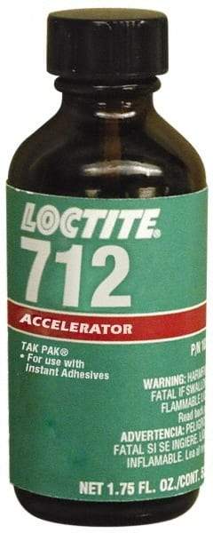 Loctite - 1.75 Fluid Ounce, Clear Adhesive Accelerator - For Use with Instant Adhesive - Strong Tooling