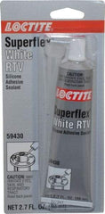 Loctite - 80 mL Tube White RTV Silicone Joint Sealant - 30 min Tack Free Dry Time, 24 hr Full Cure Time, Series 135 - Strong Tooling