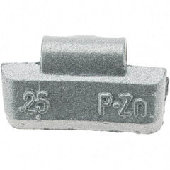 Perfect Equipment - 0.25 oz P Wheel Weight - Zinc, For Use with Automotive & Light Trucks - Strong Tooling