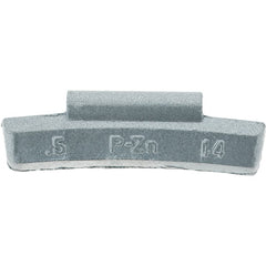 Perfect Equipment - 0.5 oz P Wheel Weight - Zinc, For Use with Automotive & Light Trucks - Strong Tooling