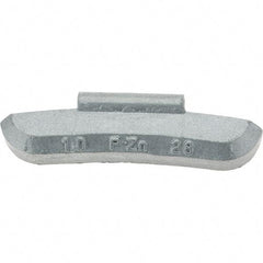 Perfect Equipment - 1 oz P Wheel Weight - Zinc, For Use with Automotive & Light Trucks - Strong Tooling