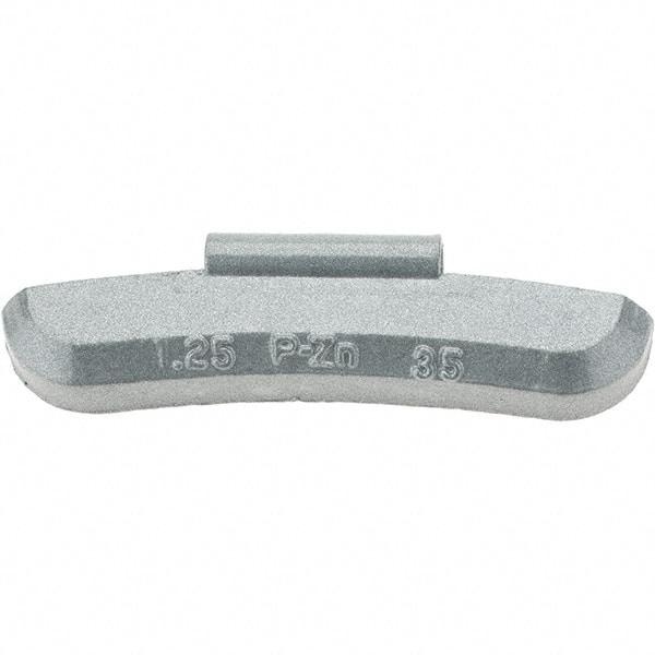 Perfect Equipment - 1.25 oz P Wheel Weight - Zinc, For Use with Automotive & Light Trucks - Strong Tooling