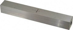 Mitutoyo - 7" Square Steel Gage Block - Accuracy Grade 0, Includes Certificate of Inspection - Strong Tooling