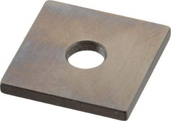 Mitutoyo - 0.103" Square Steel Gage Block - Accuracy Grade 0, Includes Certificate of Inspection - Strong Tooling