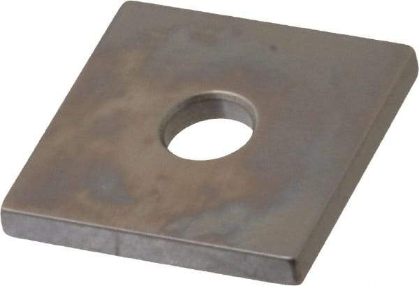 Mitutoyo - 0.117" Square Steel Gage Block - Accuracy Grade 0, Includes Certificate of Inspection - Strong Tooling