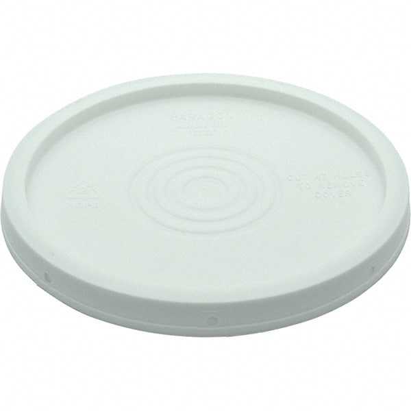 Vestil - Tote & Storage Container Lids For Use With: 3-1/2, 5 & 6 Gallon Pails Width (Decimal Inch): 12.500 - Strong Tooling