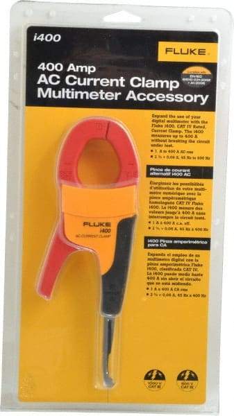 Fluke - Black/Red/Yellow Electrical Test Equipment Clamp - Use with 1577 Insulation Multimeters, Fluke 1587 - Strong Tooling