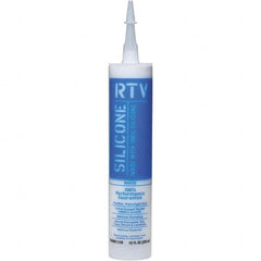 White Lightning - 10 oz Tube White RTV Silicone Sealant - 5 to 7 Days Full Cure Time - Strong Tooling