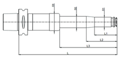 HSK-A 80mm x PG 32 x 105mm H HSK-A powRgrip Collet Holder - Strong Tooling