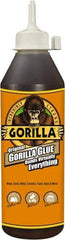 Gorilla Glue - 18 oz Bottle Brown All Purpose Glue - 20 min Working Time - Strong Tooling