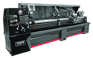 21x80 Geared Head Lathe with 3-1/8" D1-8 Large Spindle Bore;Matrix disc clutch; 21" swing; 80" between centers; 10-2/3" cross slide travel; 16 spindle speeds (20-1600RPM); 10HP 230/460V 3PH Prewired 230V CSA/UL Certified - Strong Tooling