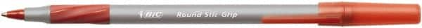 Bic - Ball Point Round Stick Grip Pen - Red - Strong Tooling