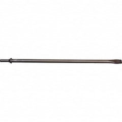 Mayhew - 1" Head Width, 18" OAL, Cold Chisel - Round Drive, Round Shank, Steel - Strong Tooling