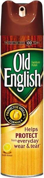 Old English - 12.5 Fluid Ounce Liquid Furniture Polish - Lemon Scent, Aerosol - Strong Tooling