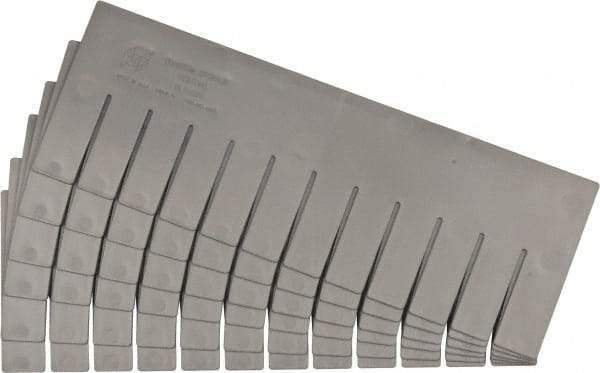 Quantum Storage - 16-1/2" Wide x 6" High, Gray Bin Divider - Use with DG92060 - Strong Tooling