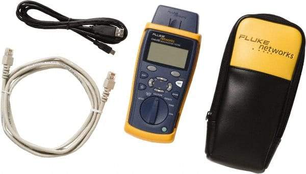 Fluke Networks - Universal Cable Tester - LCD Screen, RJ45 Connectors - Strong Tooling